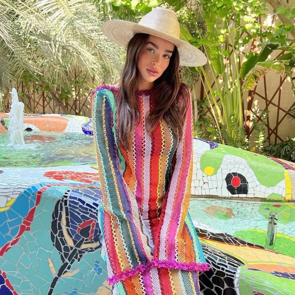 NEW Lack of Color Wide Palma Straw hat - Picture 5 of 8